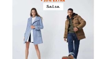 20% de remise supplémentaire sur les articles en soldes de SALSA sans minimum (femme et homme)