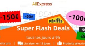 Super Flash Deal Aliexpress ! des nouvelles offres tous les jours