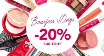 BOURJOIS DAYS 🌷 20% de remise sur toute la boutique en ligne