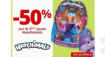 Offre spéciale Hatchimals ! 1 acheté = -50% sur le second