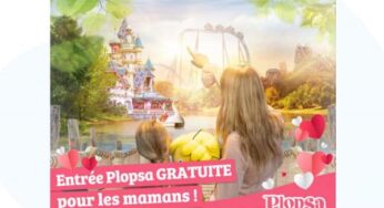 Billet d’entrée Plopsaland gratuit pour les mamans pour ticket 1 acheté (valable aussi pour PlopsaAqua)