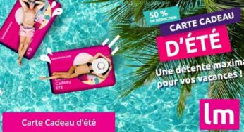 Carte cadeau LastMinute moitié prix : 15€ la carte d’une valeur de 30€ (sur la réservation hôtel)