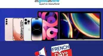 French Days Asgoodasnew : jusqu’à -50€ sur tout le site (produits reconditionnés)