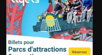 5% de remise sur les entrées parcs d’attractions en France, Europe et Monde sur Tiqets