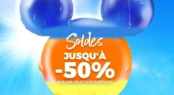 Soldes Disney Store : jusqu’à 50% de remise sur une sélection de produits + 10% supplémentaire