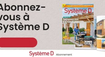 Offre abonnement intégrale à Système D : 29,90€ au lieu de 49,87€ (version papier + numérique) les 8 numéros