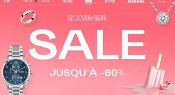 Jusqu’à -60% sur une large sélection de montres et bijoux pour elle et lui sur les soldes Valmano