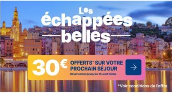 1 séjour en France cet été dans un hôtel Best Western = 1 carte cadeau de 30€ offerte