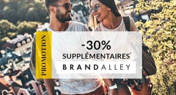 30% de reduction supplémentaire sur plus de 3000 articles deja en promotion sur Brandalley