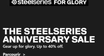 Vente Anniversaire SteelSeries : jusqu’à -40% sur casques, souris, claviers, manettes et autres accessoires gaming