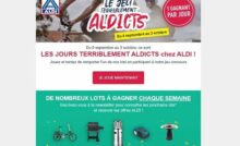 les jours terriblement aldicts chez aldi avec de nombreux lots à gagner chaque semaine