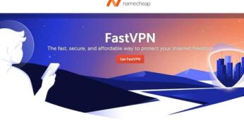 Offre spéciale FastVPN de Namecheap pas cher : seulement 10,75€ pour 1 an (soit 0,90€/mois)