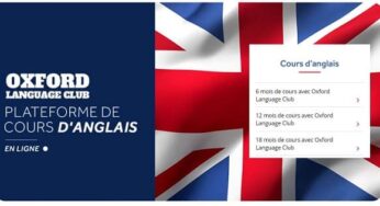 Abonnement cours d’anglais Oxford Language Club en vente privée à -90%