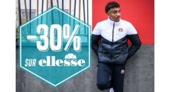 30% de remise sur les articles ELLESSE sur GoSport