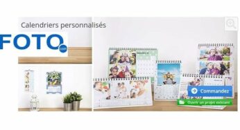 40% de remise sur toutes vos commandes de calendrier photo sur Foto