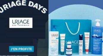 Black Friday Uriage Days = -20% sans minimum ou -30% dès 60€ sur tout