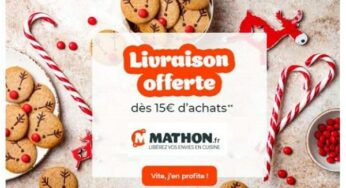 Offre livraison offerte sur Mathon dès 15€ (accessoires et ustensiles de cuisine) jusqu’à ce soir