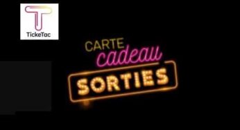 Offrez des sorties en achetant vos cartes cadeaux Ticketac moins chères (plus de 3000 spectacles, concerts, parcs d’attraction…)