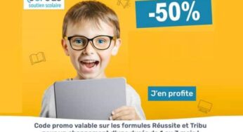 Soutien scolaire en ligne moitié prix avec une offre -50% sur les abonnements Bordas (du CP à la terminal)