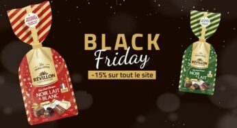 Black Friday : -15% sur toutes les commandes sur le site de Révillon chocolatier (papillotes et autres)