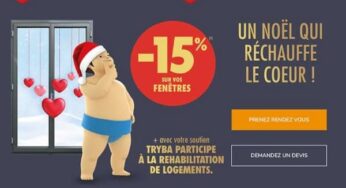 Offre flash : 15% de remise sur les fenêtres Tryba (demandez votre en devis en ligne maintenant)