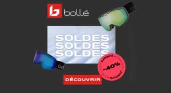 Soldes Bollé : casques de ski, masques de ski ou lunettes démarqués à -40%