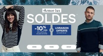 Dernière démarque des soldes Armor Lux : jusqu’à -50% + livraison gratuite + -10% dés 2 articles !