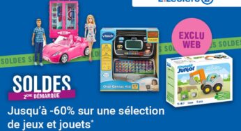 Nouvelle démarque des soldes sur les jouets de E. Leclerc (en ligne)