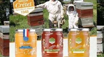 15% de réduction sur tous les produits Maison Crétet 🐝 (miels, gelée royale, propolis… de Charente-Maritime) dès 29€