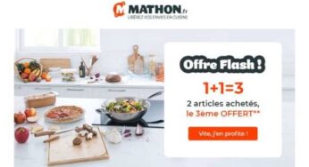 Bon plan cuisine : 2 produits Mathon achetés = le troisième est offert (et -15% sur tout)