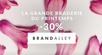 30% de reduction supplémentaire sur tous les articles de la grande braderie Brandalley !