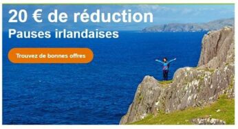 Offre spéciale vol aller-retour vers l’Irlande avec une remise de 20€ sur Aer Lingus ✈️