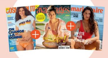 36,90€ abonnement 3 magazines pour 1 an (Marie Claire + Cosmopolitan + Avantages ou autres)