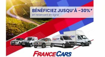 France Cars : jusqu’à 30% de réduction en réservant votre véhicule en ligne !