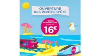 Ouverture des ventes d’été OUIGO 🚅! Billet TGV à partir de 16€ sur plus de 50 destinations en France