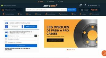 15€ de remise sur Autodoc (pièces détachés pour auto) pour une commande supérieure à 50 €