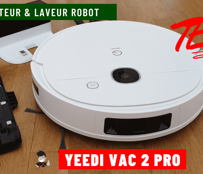 robot aspirateur yeedi vac 2 pro