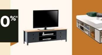 CRAZY WEEKEND BUT : 30% de remise sur du mobilier, canapés, séjours, chambre et literie (exclu internet)