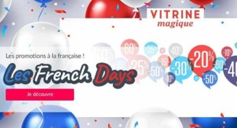 French Days : 10€ de réduction immédiate sur Vitrine Magique dès 60€ d’achat (meme promotion)