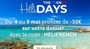 French HéliDays : -50€ sur vos vacances en Grèce, Cap-Vert, Chypre, Canaries, Portugal, République Dominicaine, Mexique ou Cuba avec Héliades