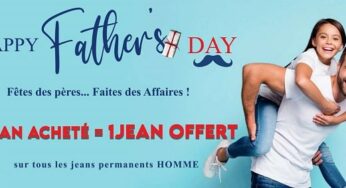 Pour la fête des pères Complices : 1 jean acheté = 1 jean offert