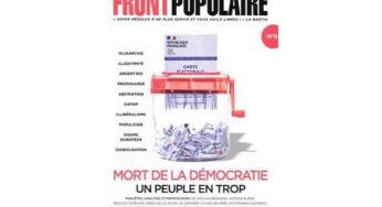 Abonnement revue Front Populaire pas cher : 32€ l’année + accès illimité aux contenus du site (au lieu de 88€)