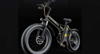 Bonne affaire vélo électrique Fat Bike JANOBIKE E20 1000W : 1011,99€ port inclus (jusqu’à 40km/h, batterie Panasonic 48V 12.8Ah)