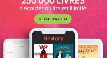 Ebooks, BD, presses, livres audio, podcasts en illimité offert pendant 30 jours avec Nextory (sans engagement)