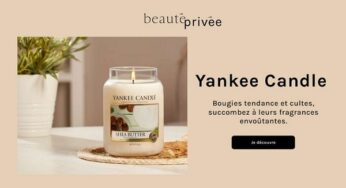 Vente privée bougies Yankee Candle : jusqu’à 50% de remise sur 100 bougies