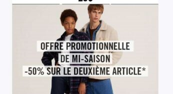 Offre de mi-saison LEE : 50 % de remise sur le deuxième article