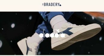 Vente privée Diadora sur The Bradery : 50% de remise sur tous les articles de la ventes (chaussures et vetements)