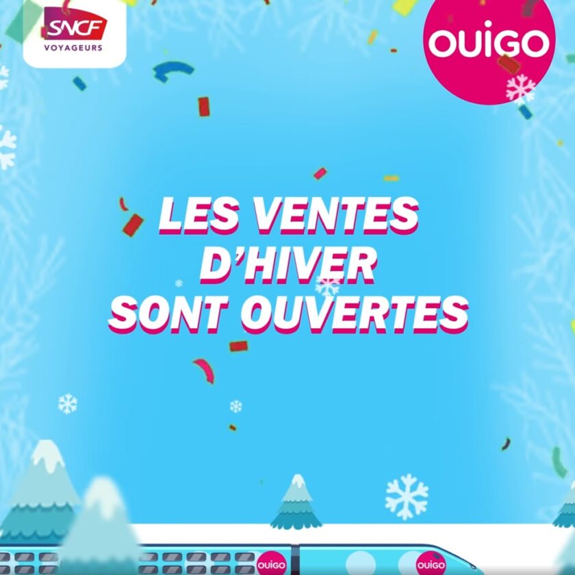 Billets de train OUIGO pas chers : ouverture des ventes d’hiver