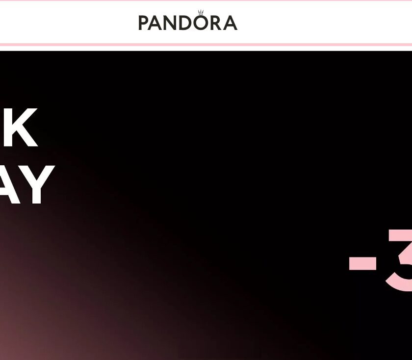 back friday de pandora