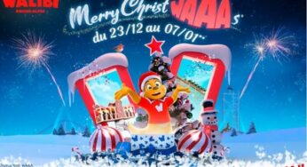 A partir de 26€ le billet d’entrée Walibi Rhône-Alpes (23 décembre – 7 janvier)